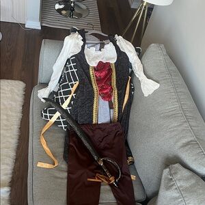 Pirate Costume with Sword